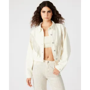 Veste en jean Canyon crème