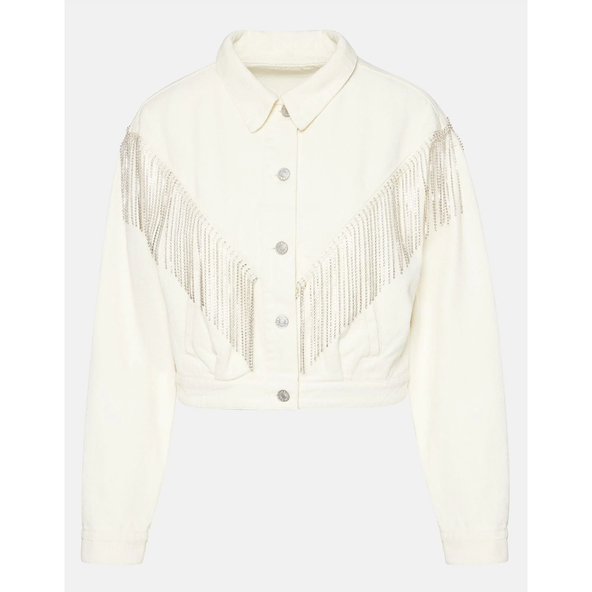Veste en jean Canyon crème