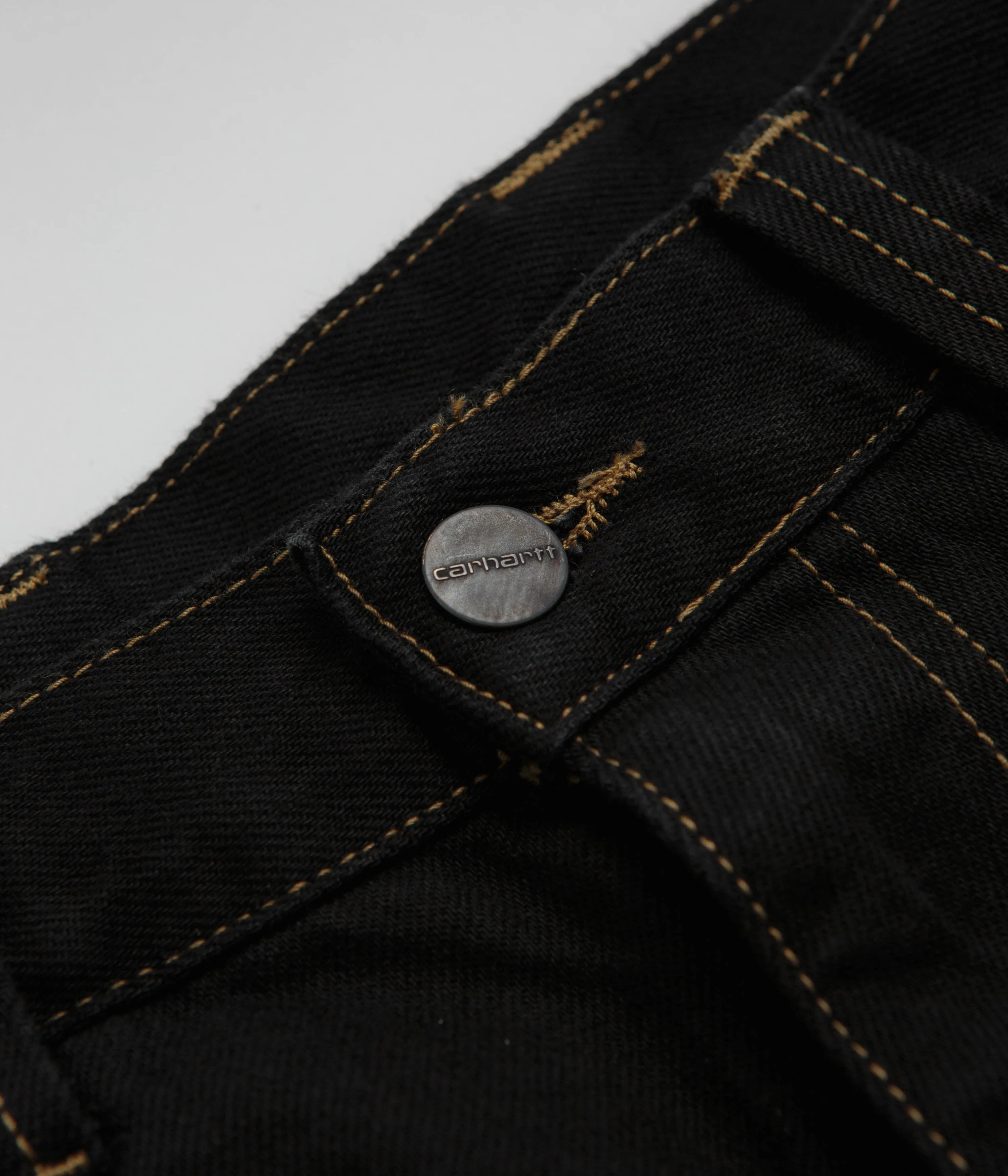 Pantalon en denim Carhartt Brandon - Noir lavé Carhartt