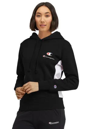 Champion Sweat à capuche pour femmes avec panneau SPS <br> CTN3N BAW
