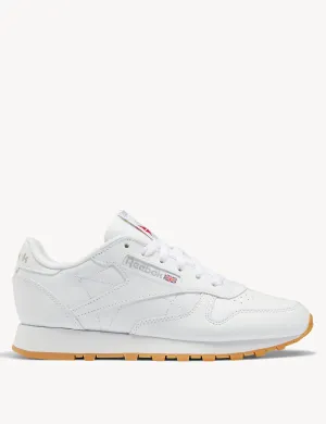 Chaussures en cuir classique - Blanc nuage/Gris pur 3/Gomme Reebok Gum-03