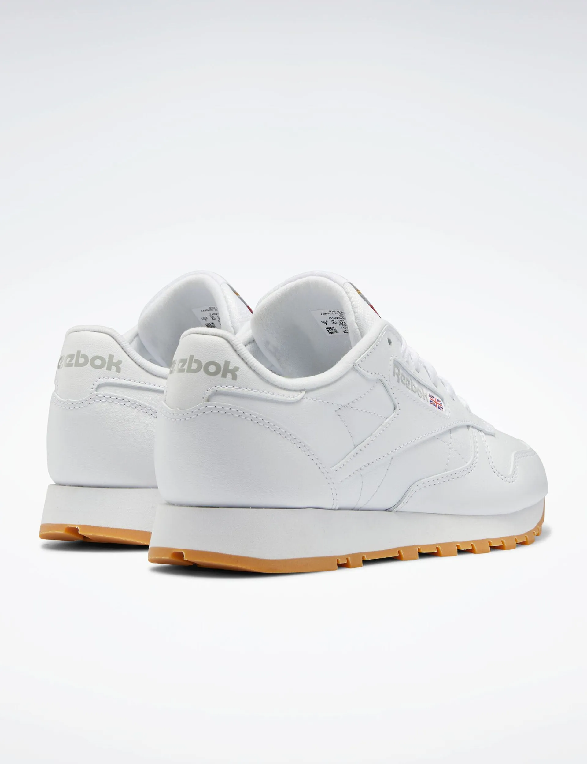 Chaussures en cuir classique - Blanc nuage/Gris pur 3/Gomme Reebok Gum-03