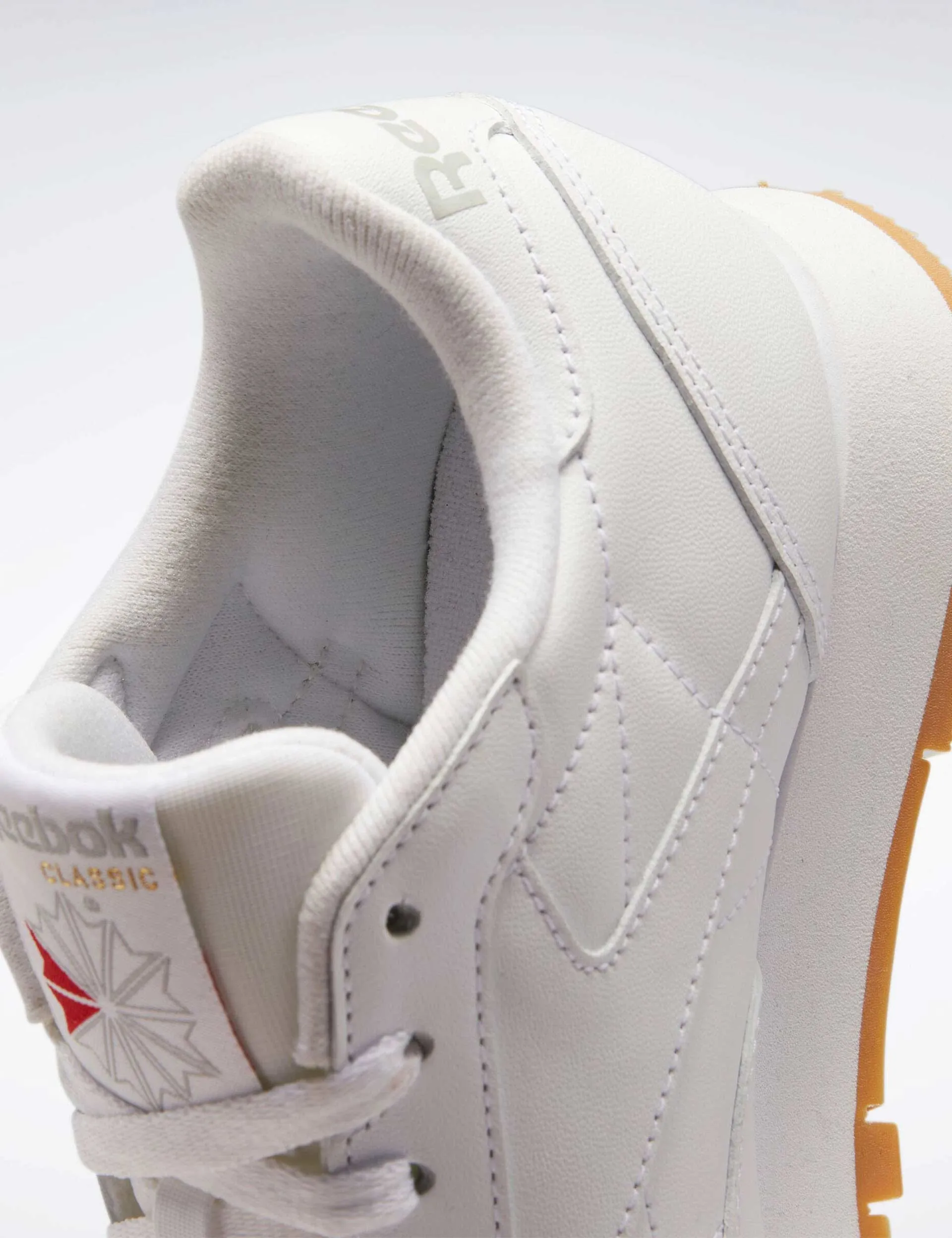Chaussures en cuir classique - Blanc nuage/Gris pur 3/Gomme Reebok Gum-03
