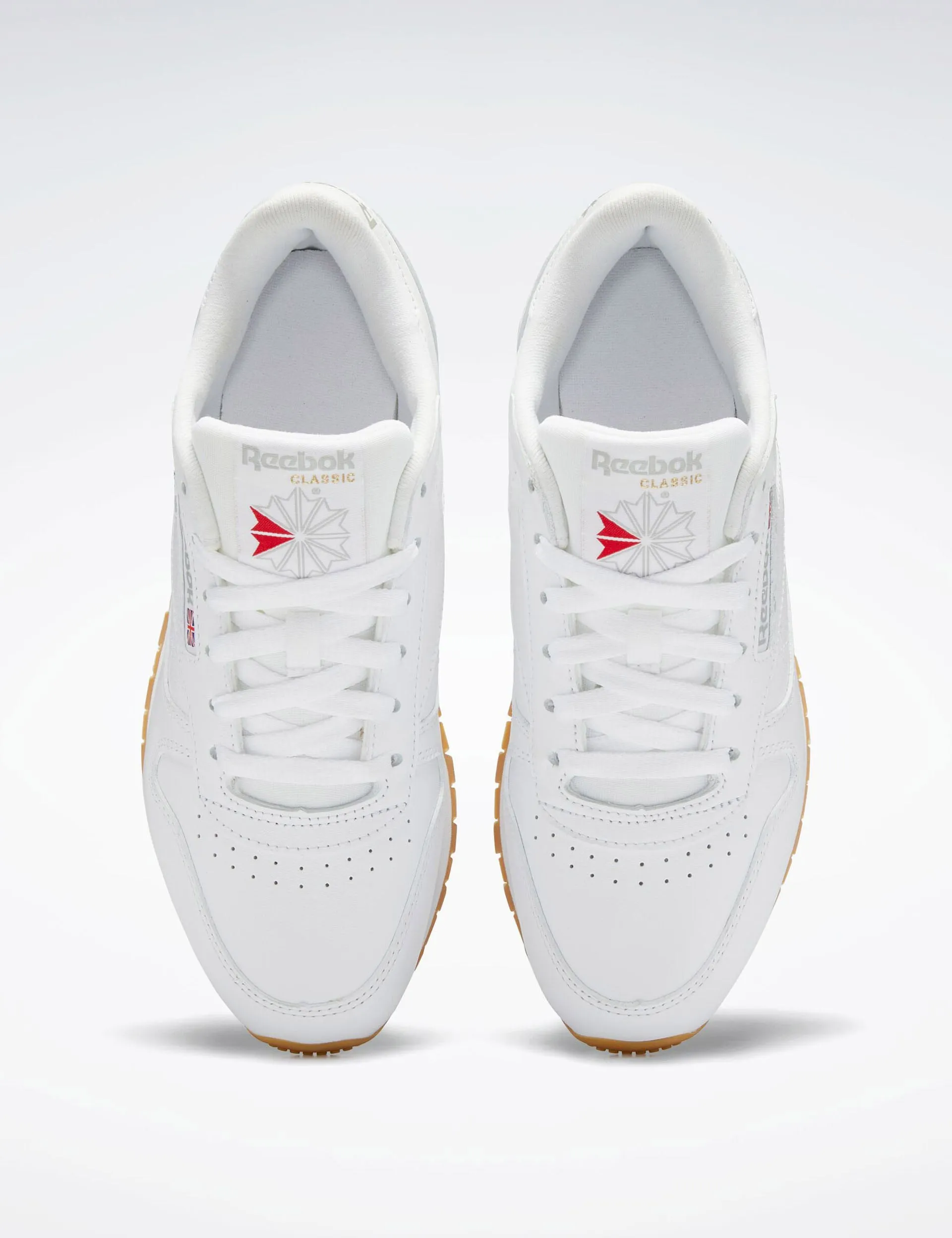 Chaussures en cuir classique - Blanc nuage/Gris pur 3/Gomme Reebok Gum-03