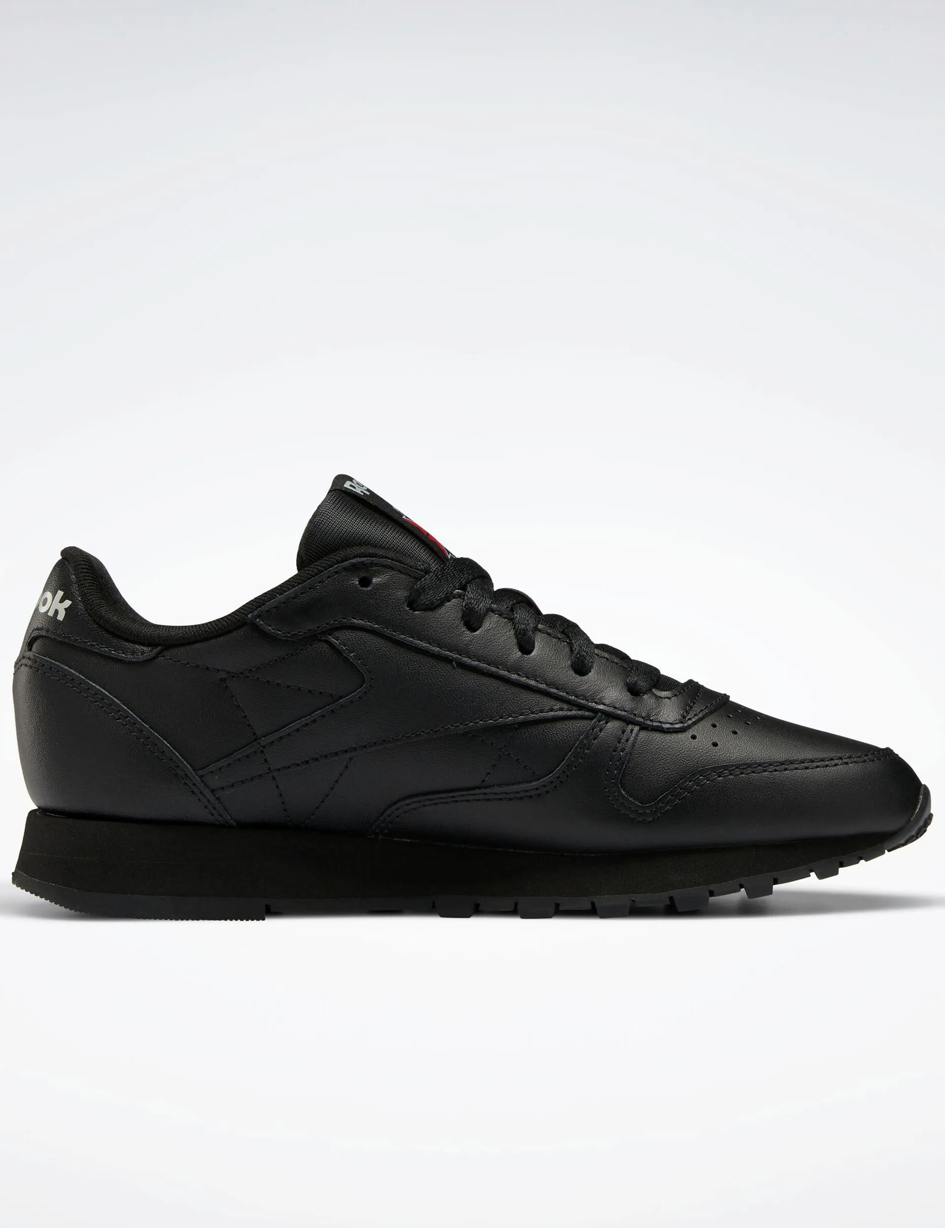 Chaussures en cuir classique - Noir de base/Gris pur 5