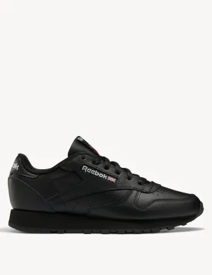 Chaussures en cuir classique - Noir de base/Gris pur 5