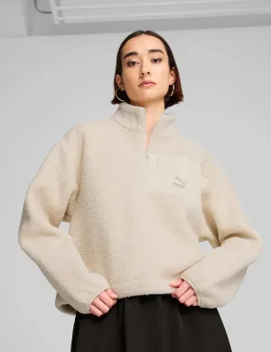 CLASSICS Veste polaire à demi-fermeture - Neige alpine
