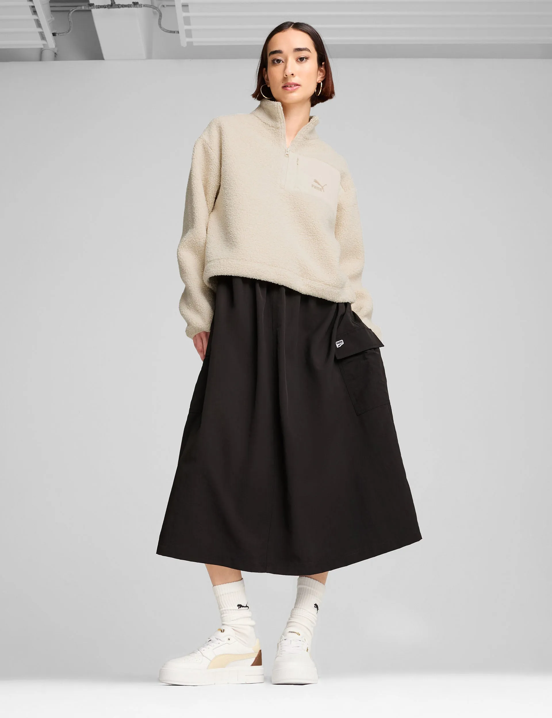CLASSICS Veste polaire à demi-fermeture - Neige alpine