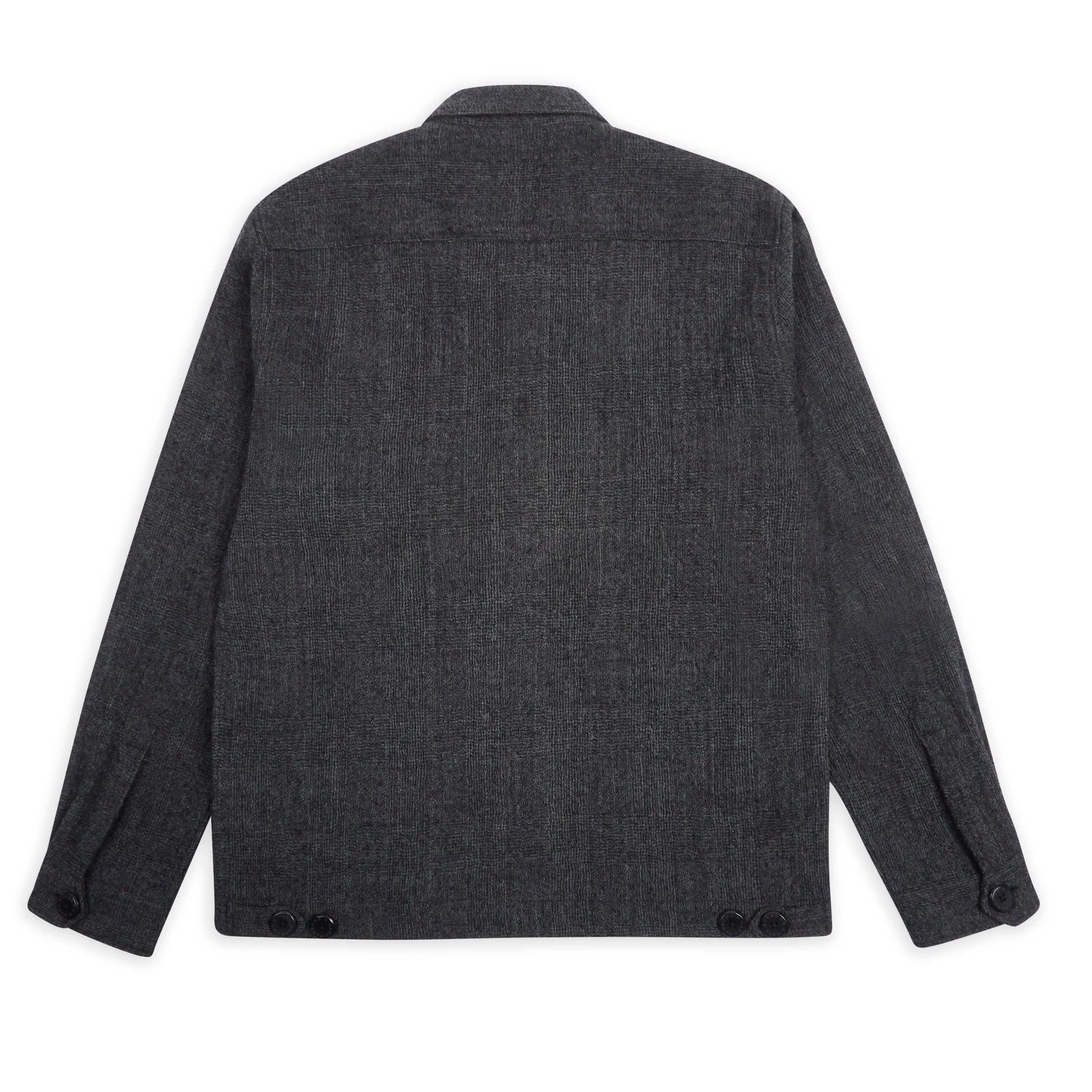 Vêtements Burrows And Hare Veste en laine James - Gris foncé