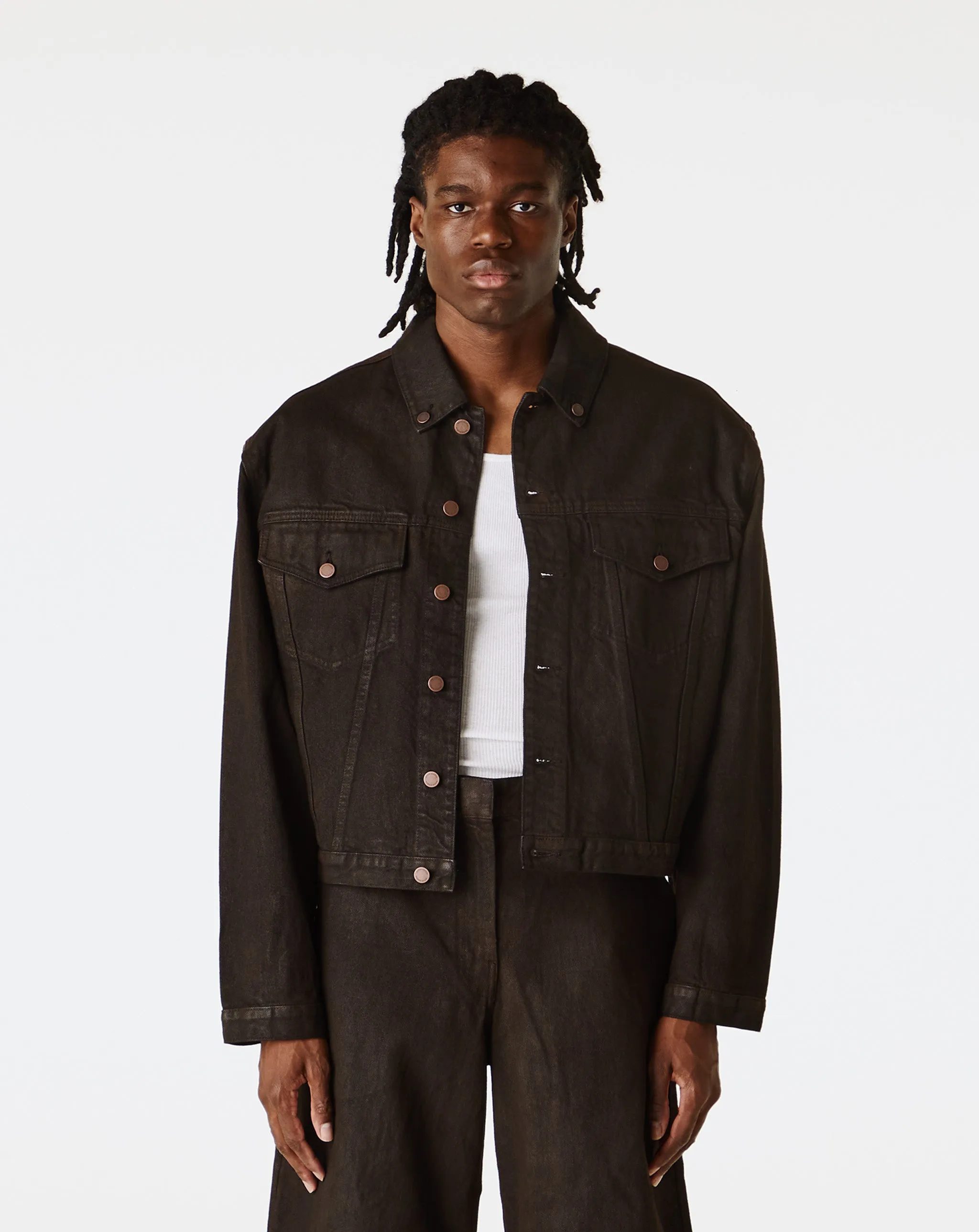 Veste en denim rétréci Entire Studios