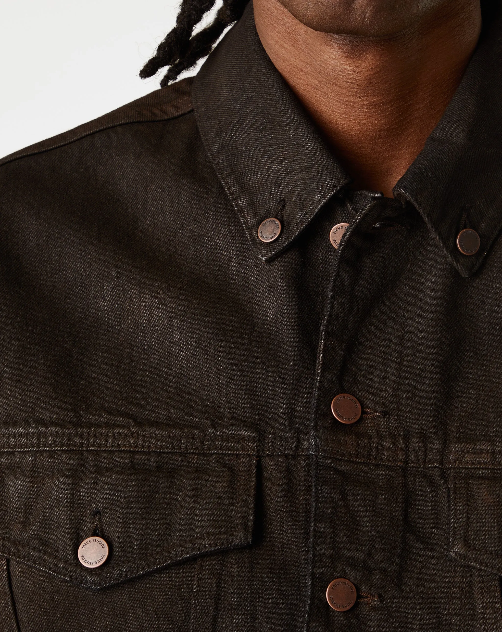 Veste en denim rétréci Entire Studios