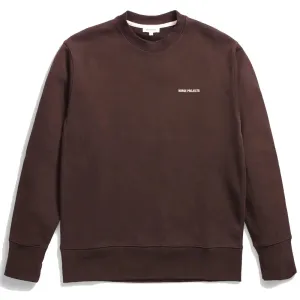 Vêtements Norse Projects Homme Norse Projects Pull à logo Arne Marron Heathland