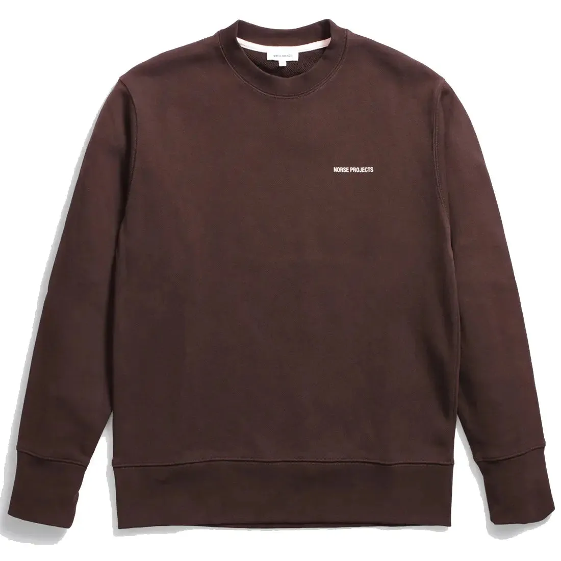 Vêtements Norse Projects Homme Norse Projects Pull à logo Arne Marron Heathland