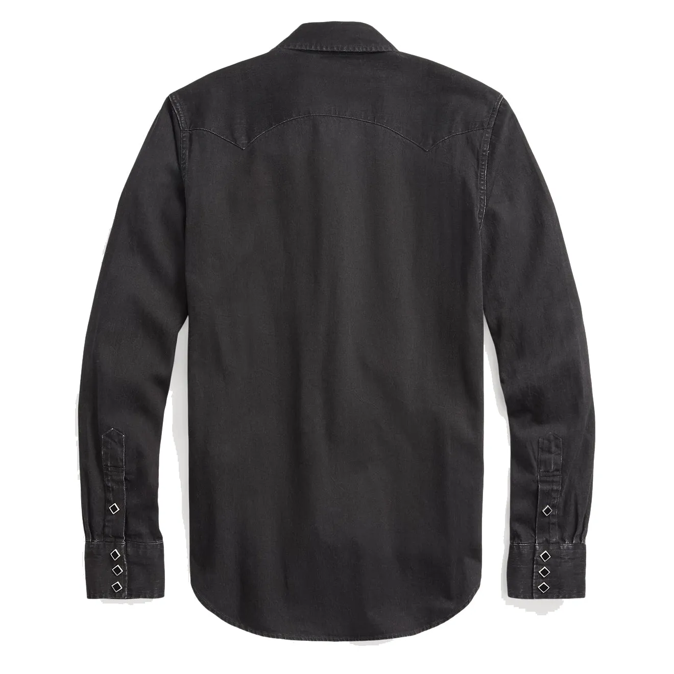 Vêtement RRL par Ralph Lauren Homme RRL par Ralph Lauren Chemise Western en Denim Slim Fit Noir
