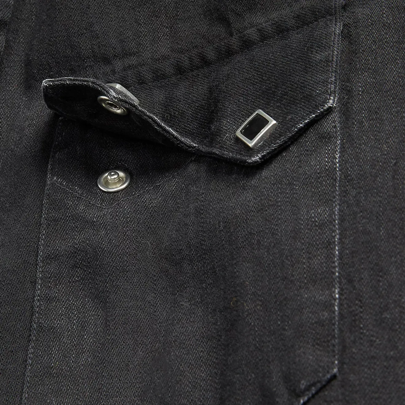 Vêtement RRL par Ralph Lauren Homme RRL par Ralph Lauren Chemise Western en Denim Slim Fit Noir