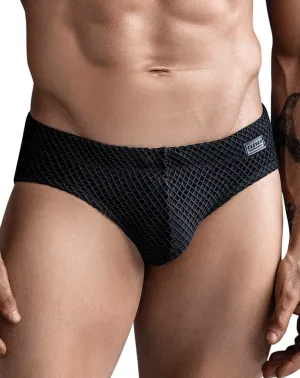 Sous-vêtements intelligents pour hommes Clever 1743 Maillot de bain slip Island Noir