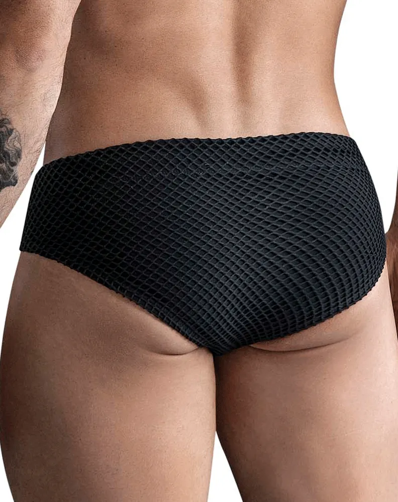 Sous-vêtements intelligents pour hommes Clever 1743 Maillot de bain slip Island Noir