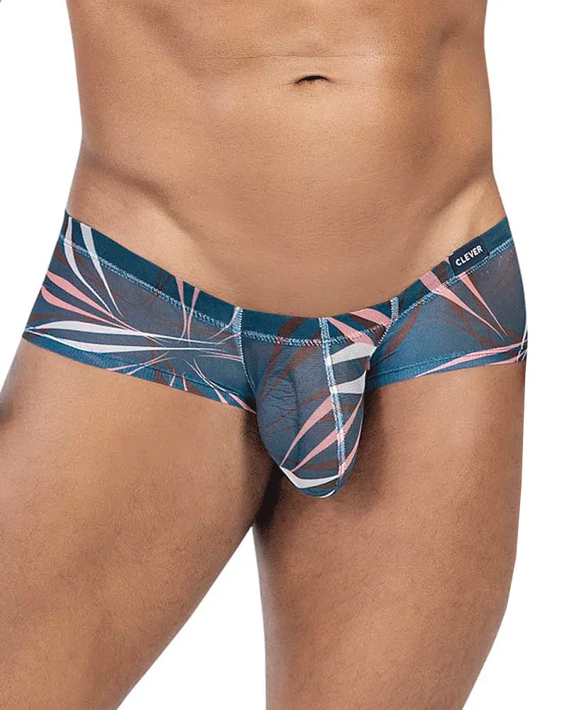 Sous-vêtements Homme Intelligent Clever 229948 Pack de 3 Caleçons Australiens Latin Gris-vert-bleu