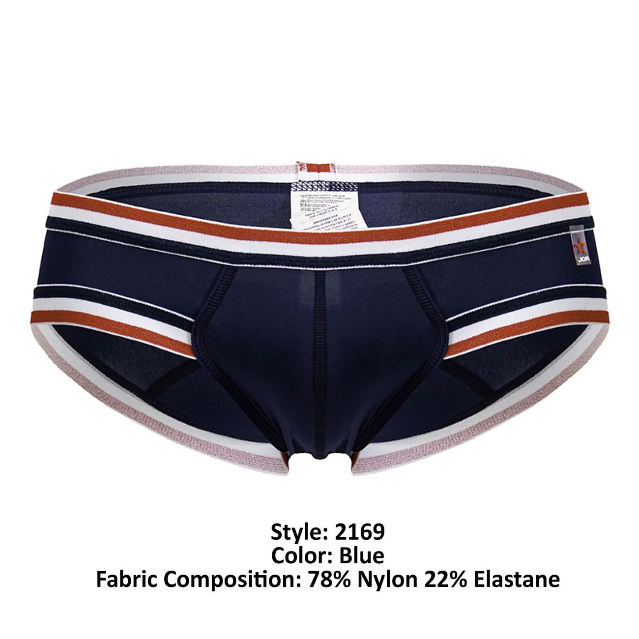 Vêtements_Jor_Sous-vêtements Homme JOR 2169 Slip Martini Couleur Bleu