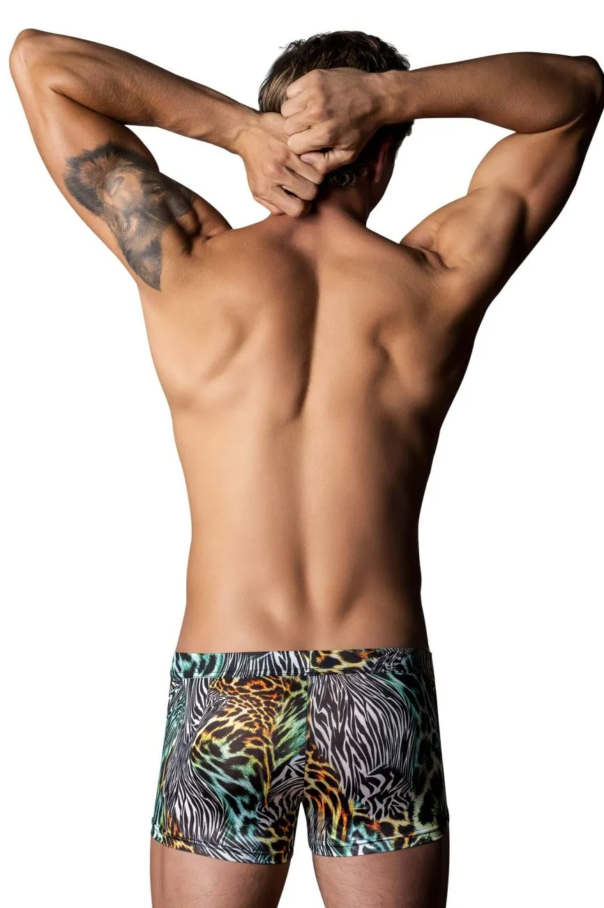 Vêtements Homme Power Sous-vêtements Homme Power 143-295 Libérez-vous Mini Short Couleur Multi Animaux