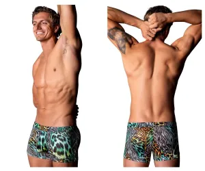 Vêtements Homme Power Sous-vêtements Homme Power 143-295 Libérez-vous Mini Short Couleur Multi Animaux