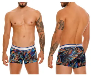 Vêtements_Mundo Unico_Sous-vêtements Hommes Unico 24100100104 Caleçon Trunks Couleur 99-Noir