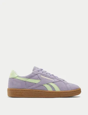 Chaussures Club C Grounds - Violet Crépuscule/Vert Astro/Gomme