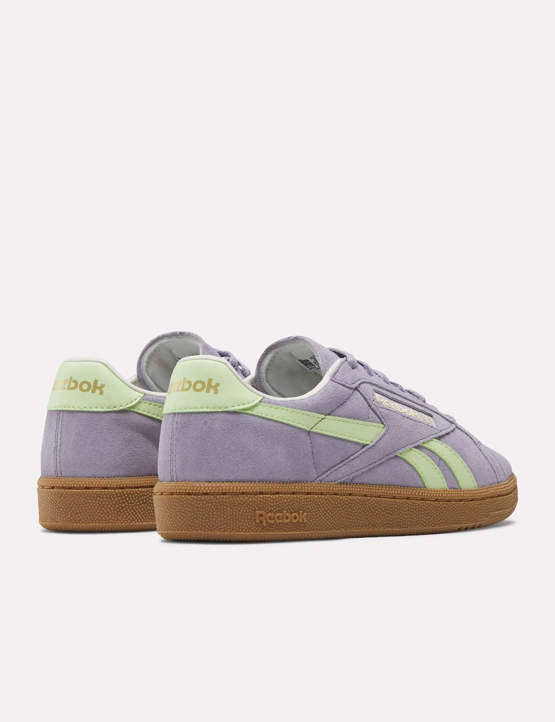 Chaussures Club C Grounds - Violet Crépuscule/Vert Astro/Gomme
