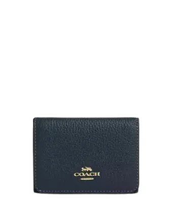 Porte-cartes Coach en toile signature avec imprimé cerise - Sacs Coach