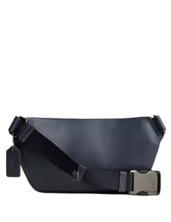 Sac banane Coach Elias en denim signature Coach