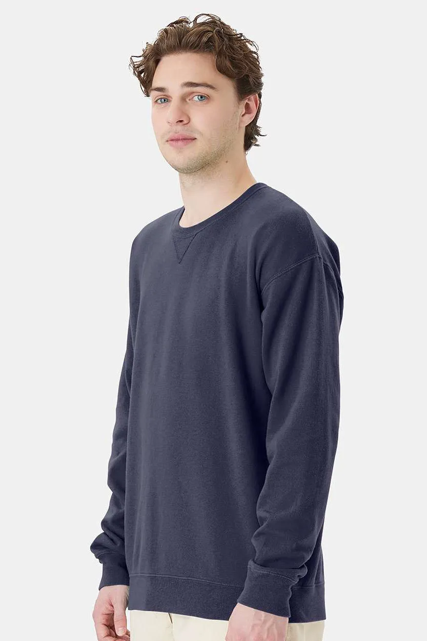 Sweat à capuche ComfortWash By Hanes pour Homme - Bleu Ardoise Anchor