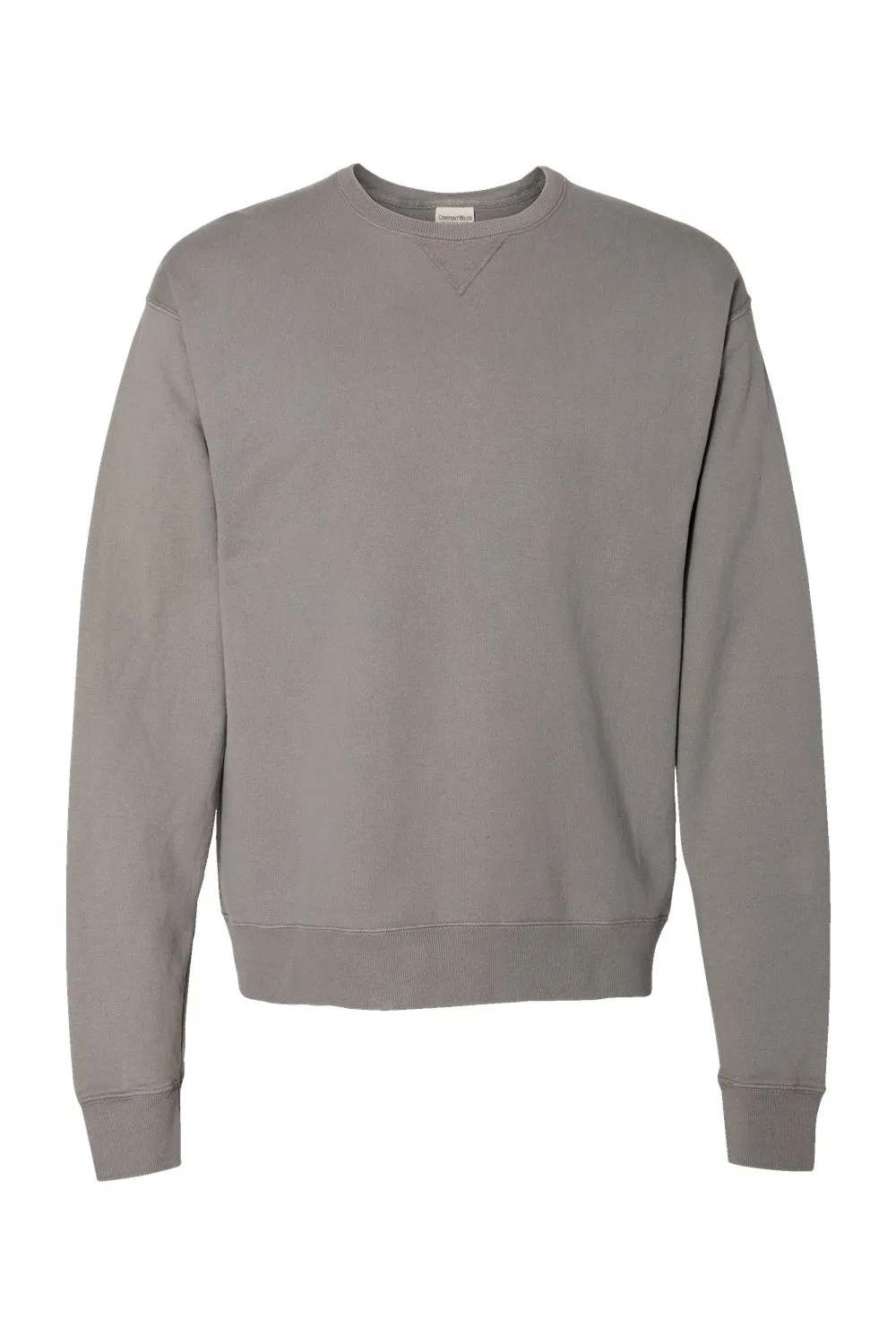 Sweat-shirt à col rond ComfortWash By Hanes pour homme - Gris béton