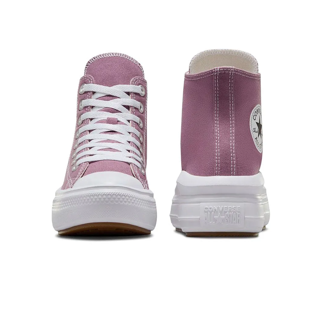 Converse - Chaussures montantes à plateforme Chuck Taylor All Star Move pour femme (A05477C)