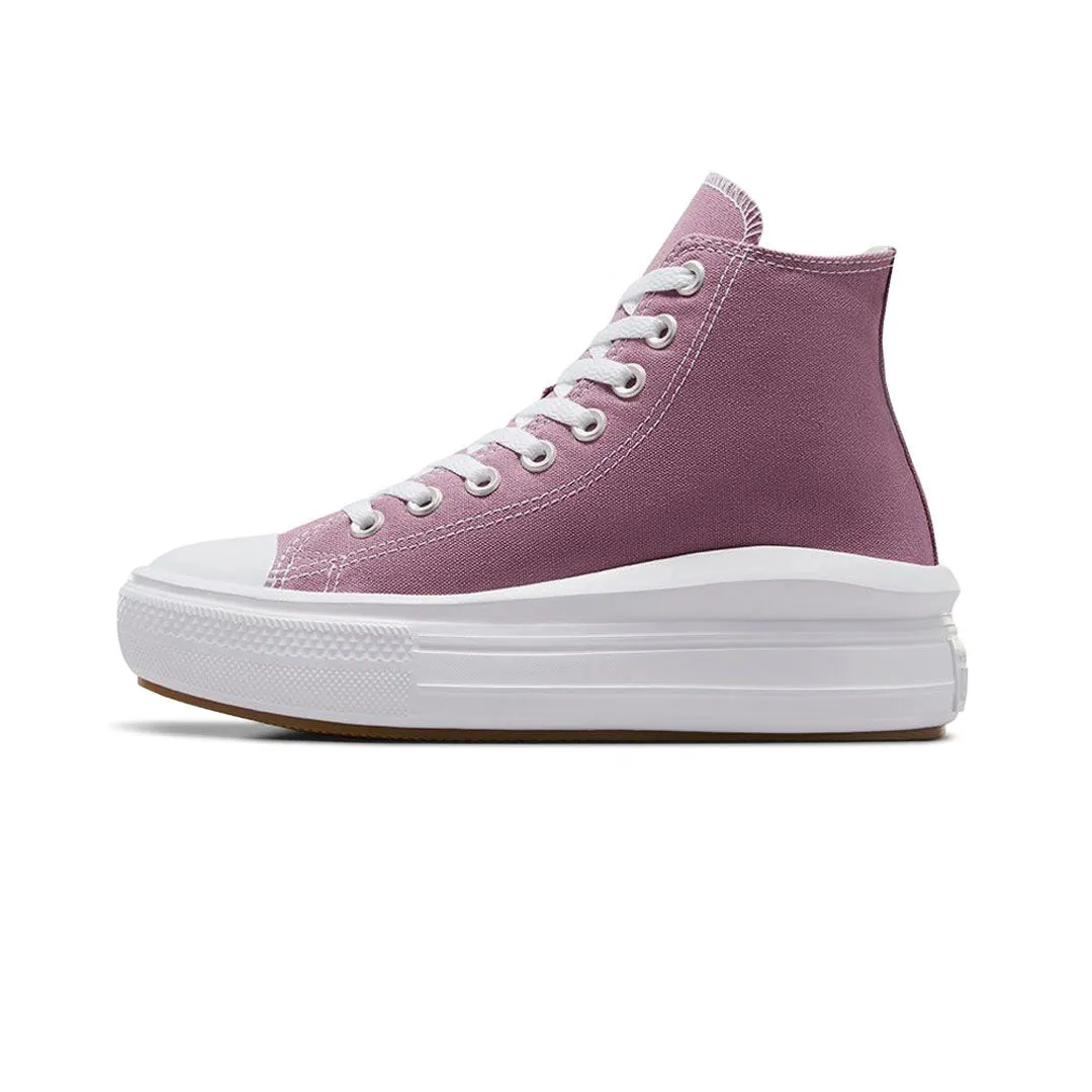 Converse - Chaussures montantes à plateforme Chuck Taylor All Star Move pour femme (A05477C)