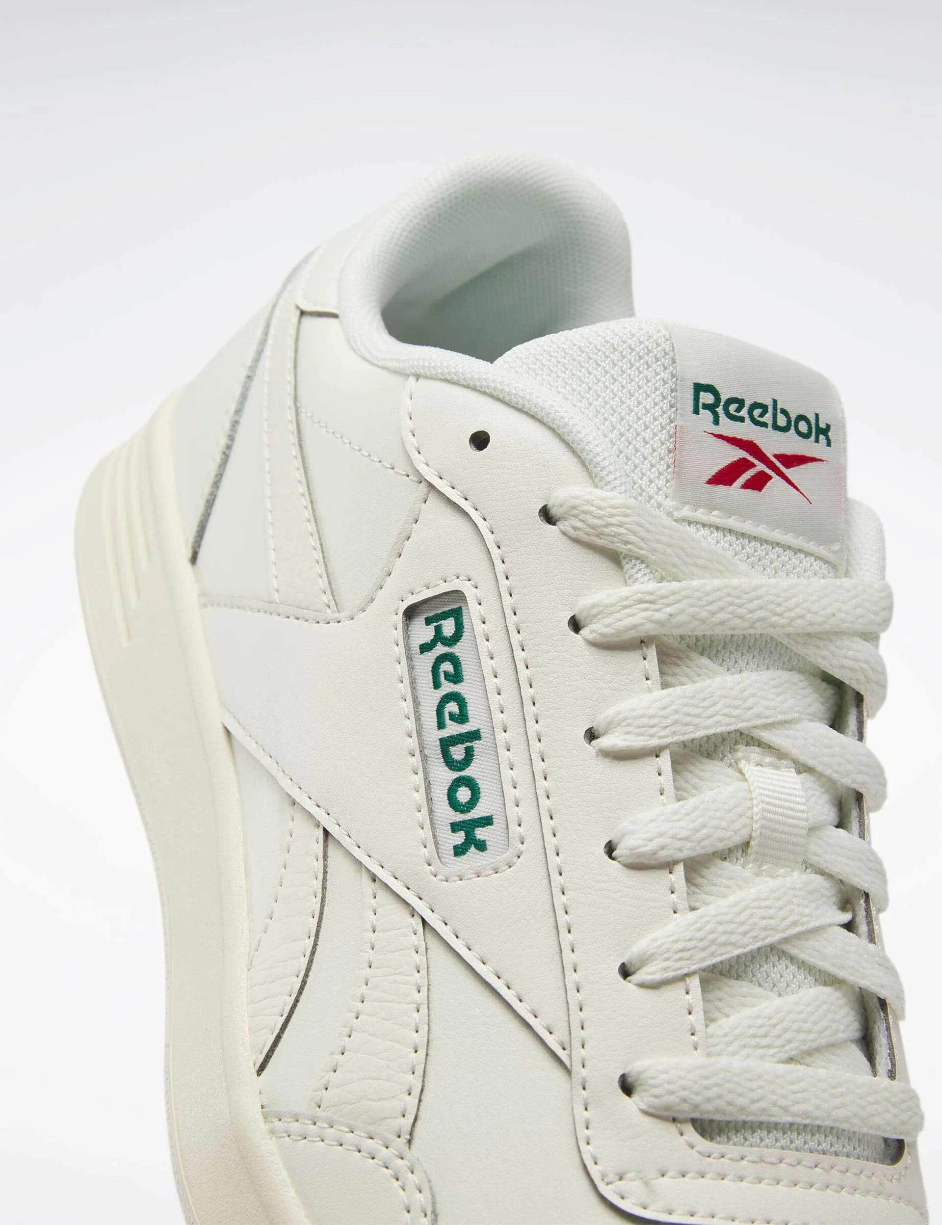 Court Advance Shoes - Craie/Vert Foncé/Rouge Flash