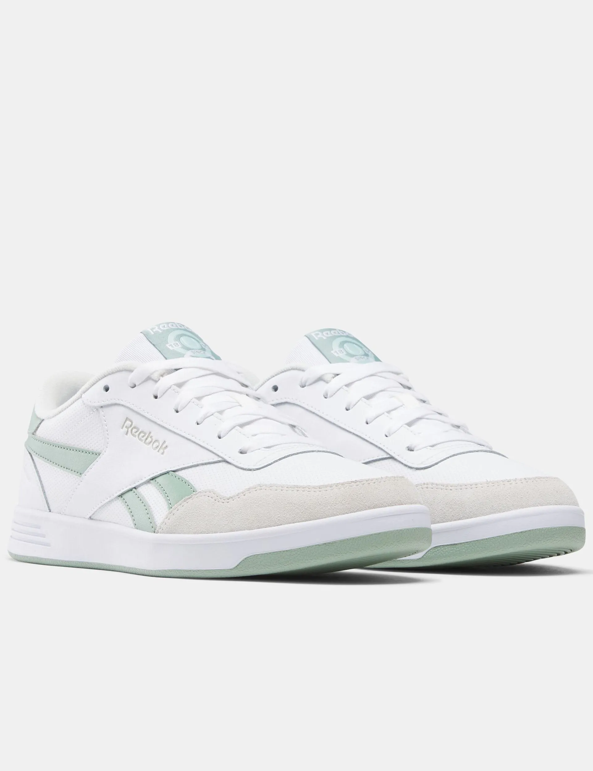 Court Advance Shoes - Blanc/Vert Hybride/Gris Pâle