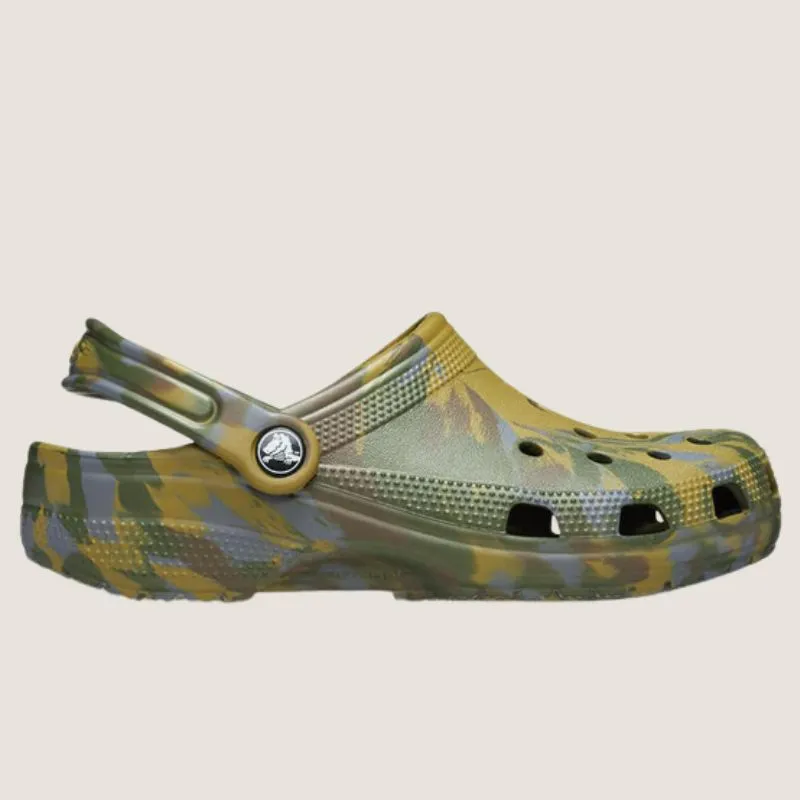 Crocs Classic Marbled Clog Shoes_Crocs