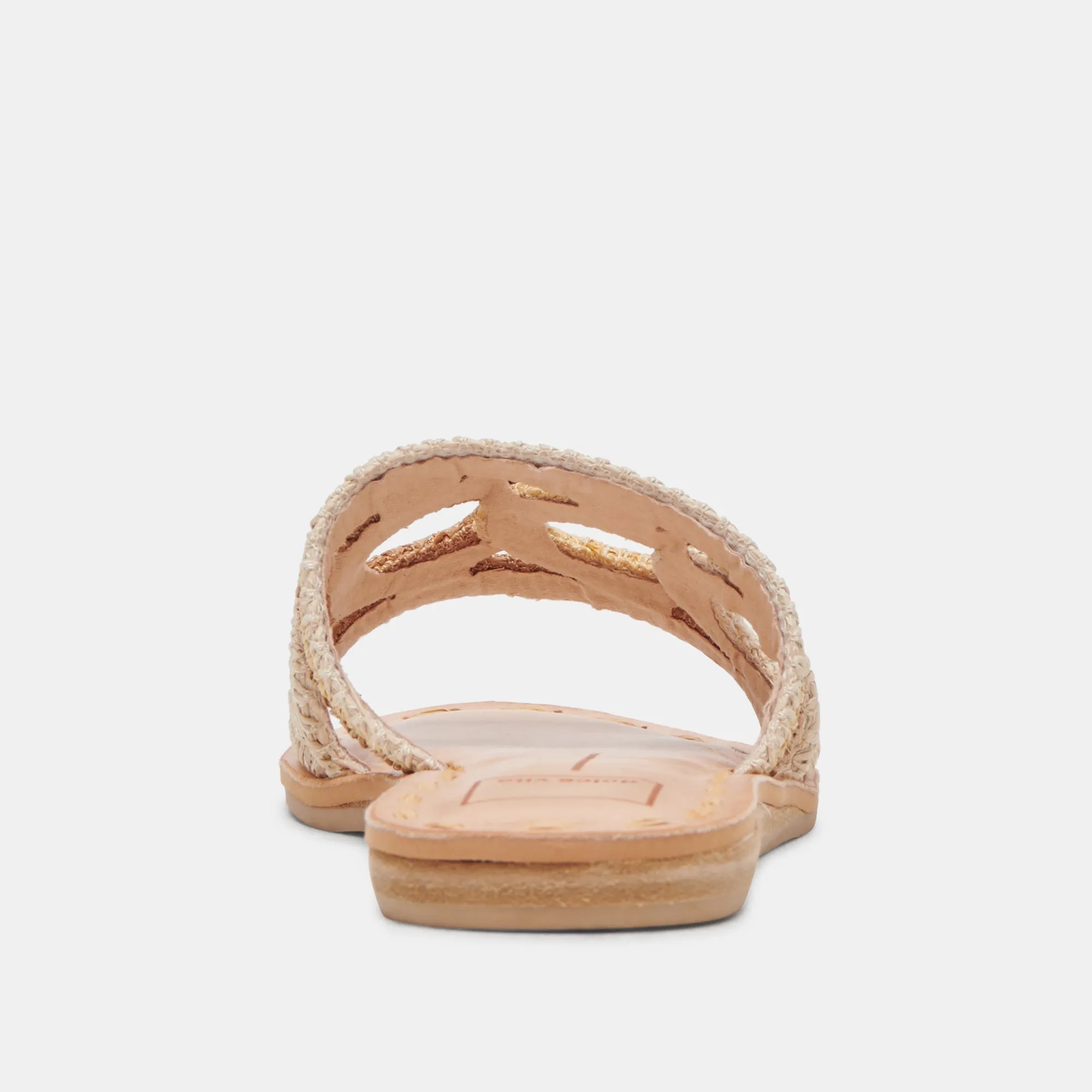 SANDALES DANY NATURELLES MULTICOLORES EN RAFIA