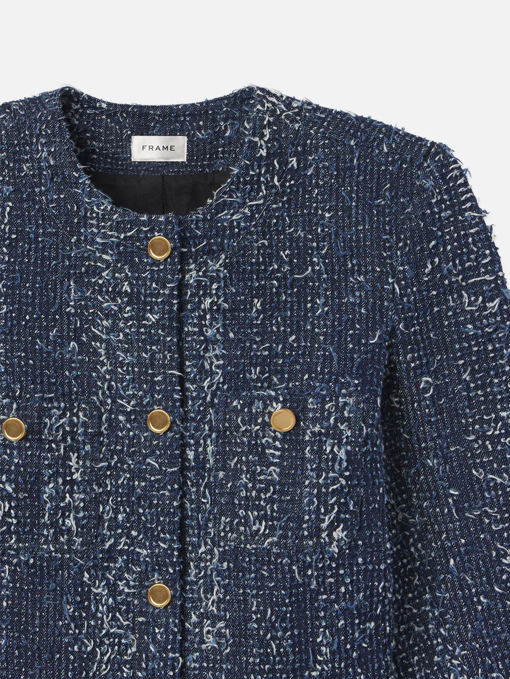 Veste en denim bouclé -- Magique
