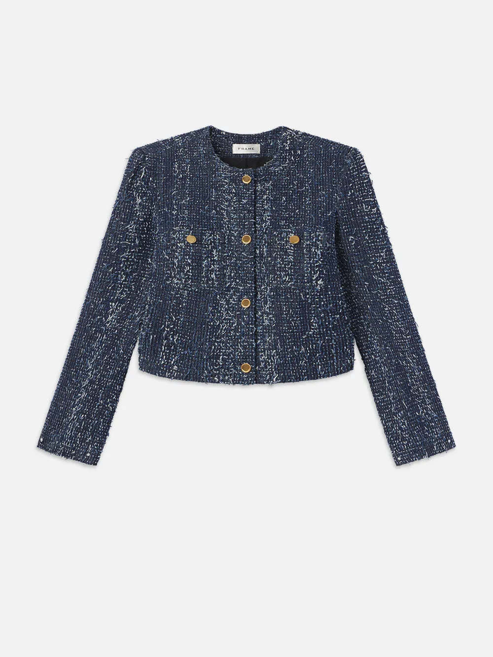 Veste en denim bouclé -- Magique