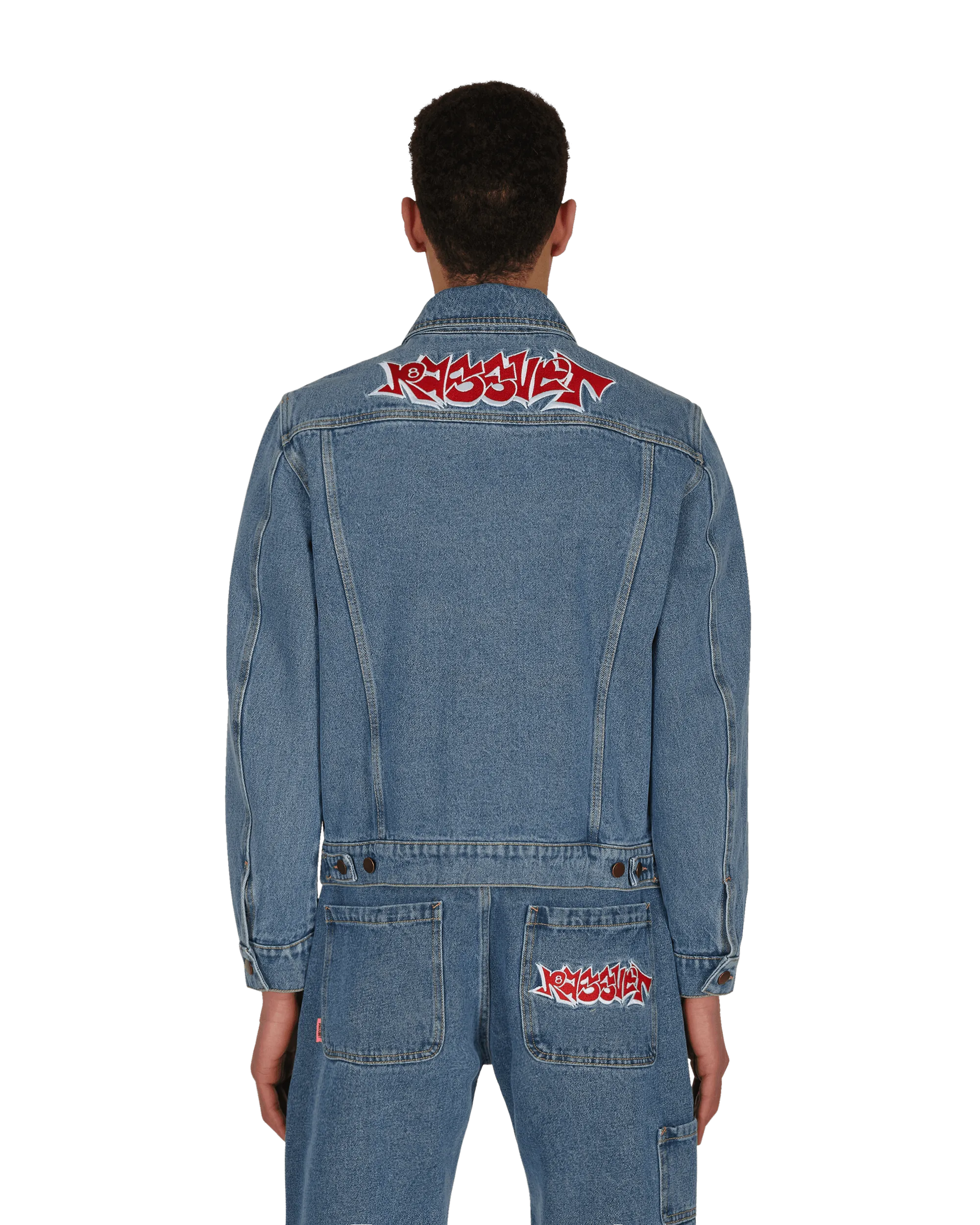 Veste Longue en Jean Bleu