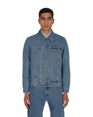Veste Longue en Jean Bleu