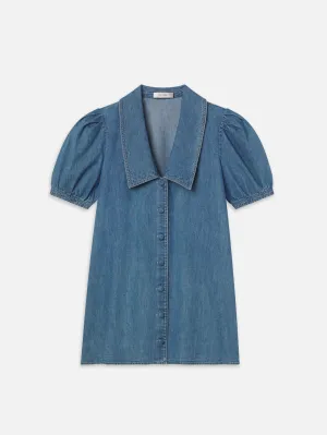Robe Marinière en Jean -- Starlet