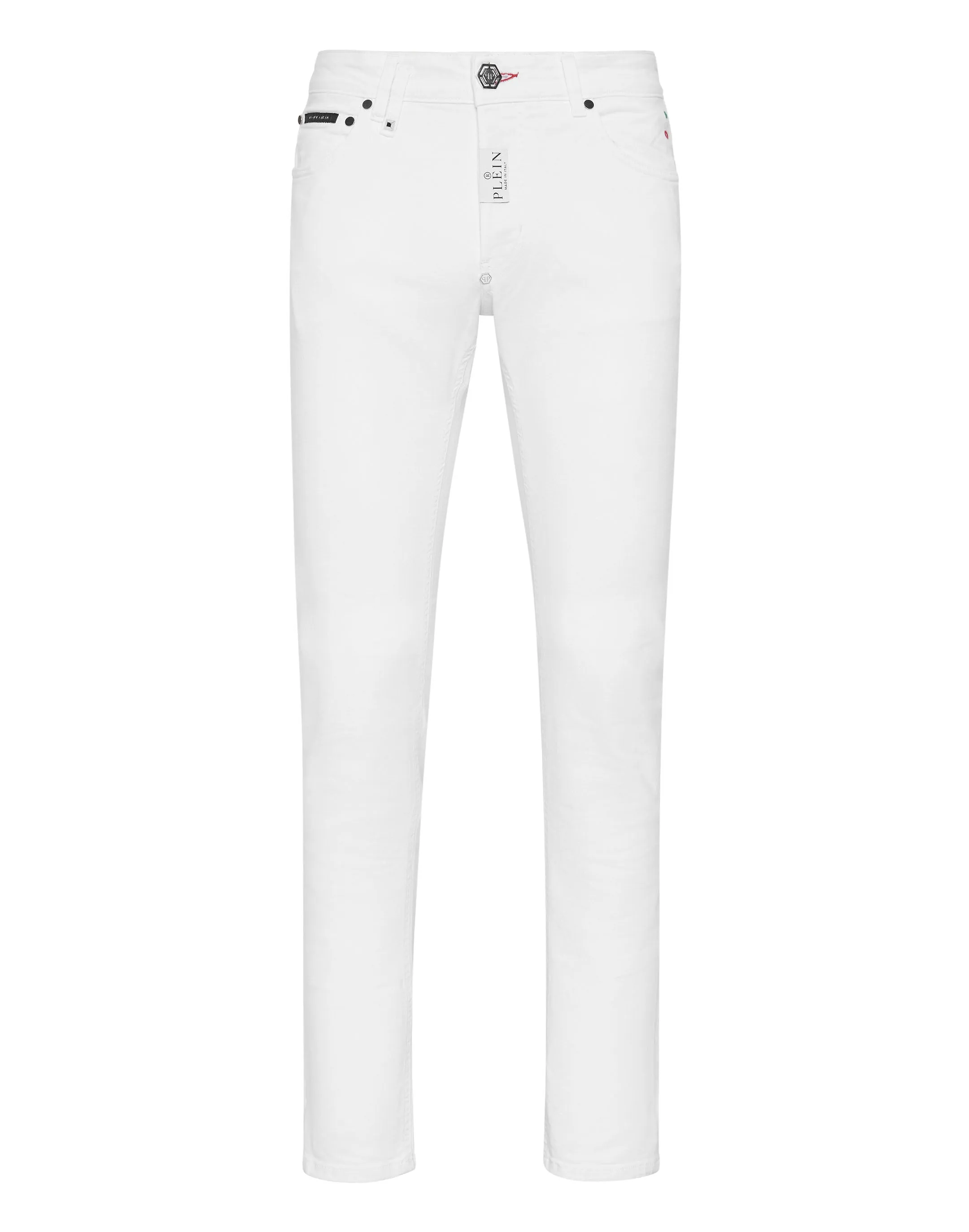 Pantalon en Denim Coupe Super Droit Premium Hexagone