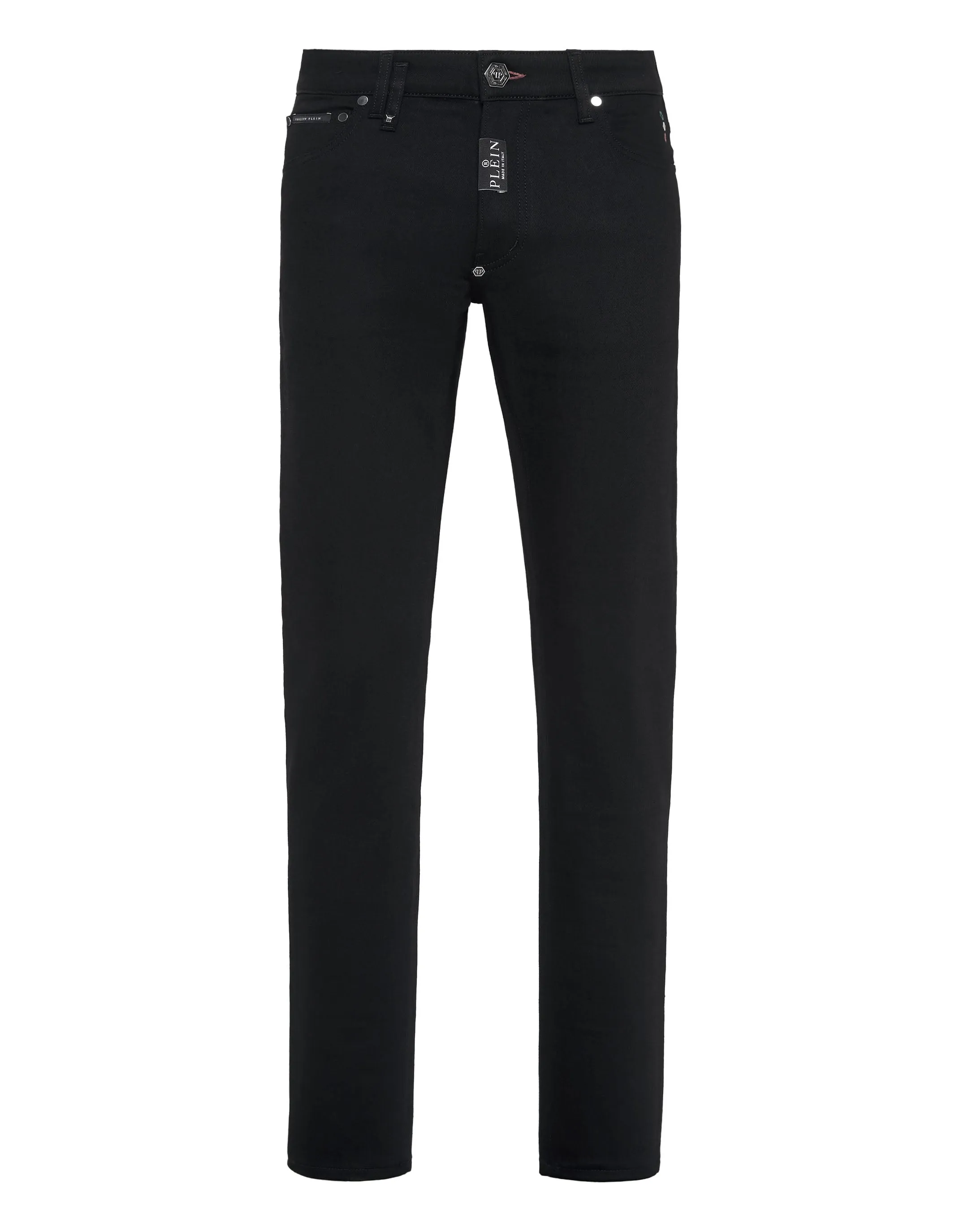 Pantalon en Denim Coupe Super Droit Premium Hexagone