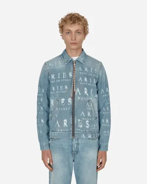 Jean Jacket Bleu Détruit