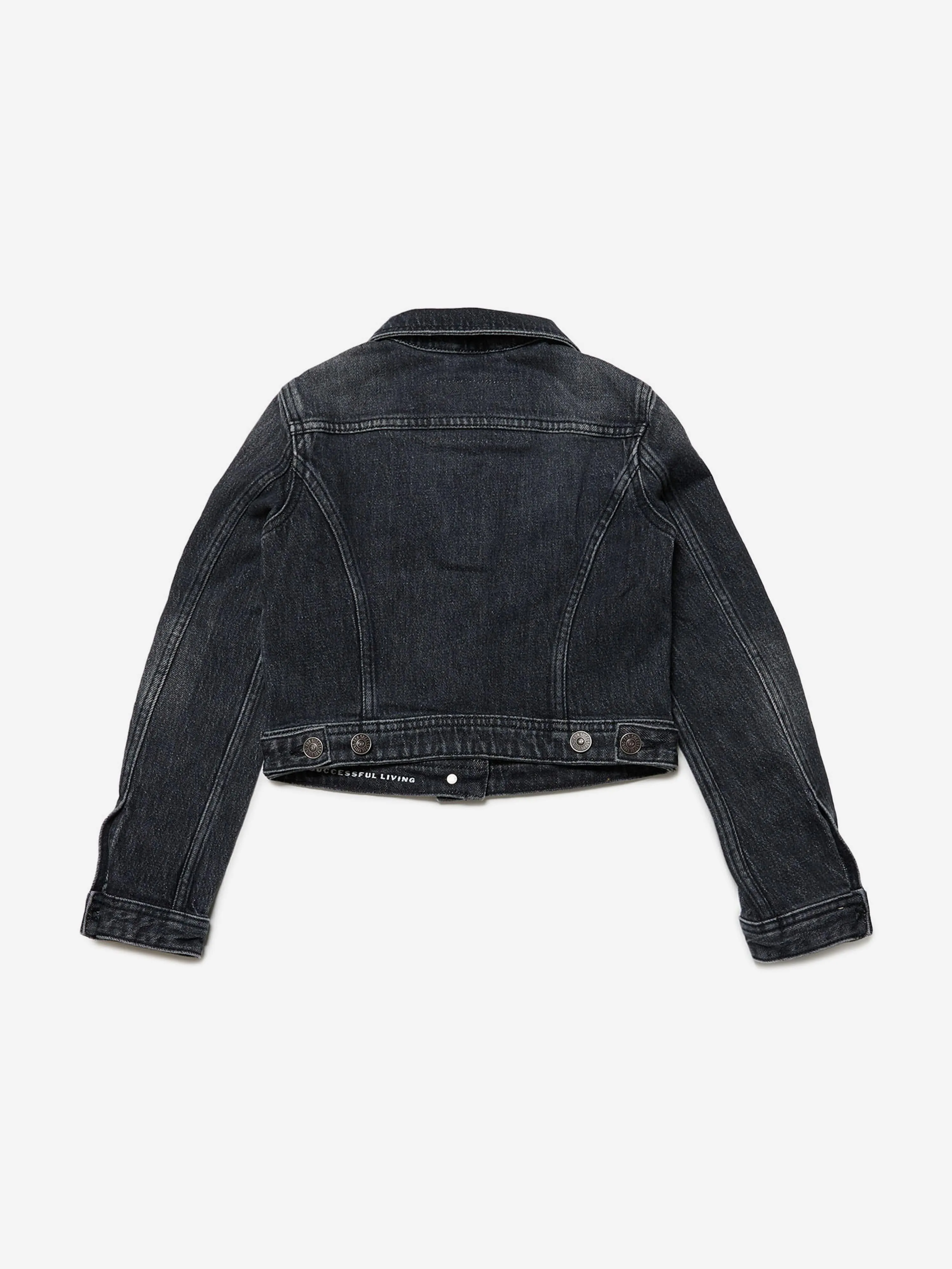 Veste en jean Diesel Girls en noir