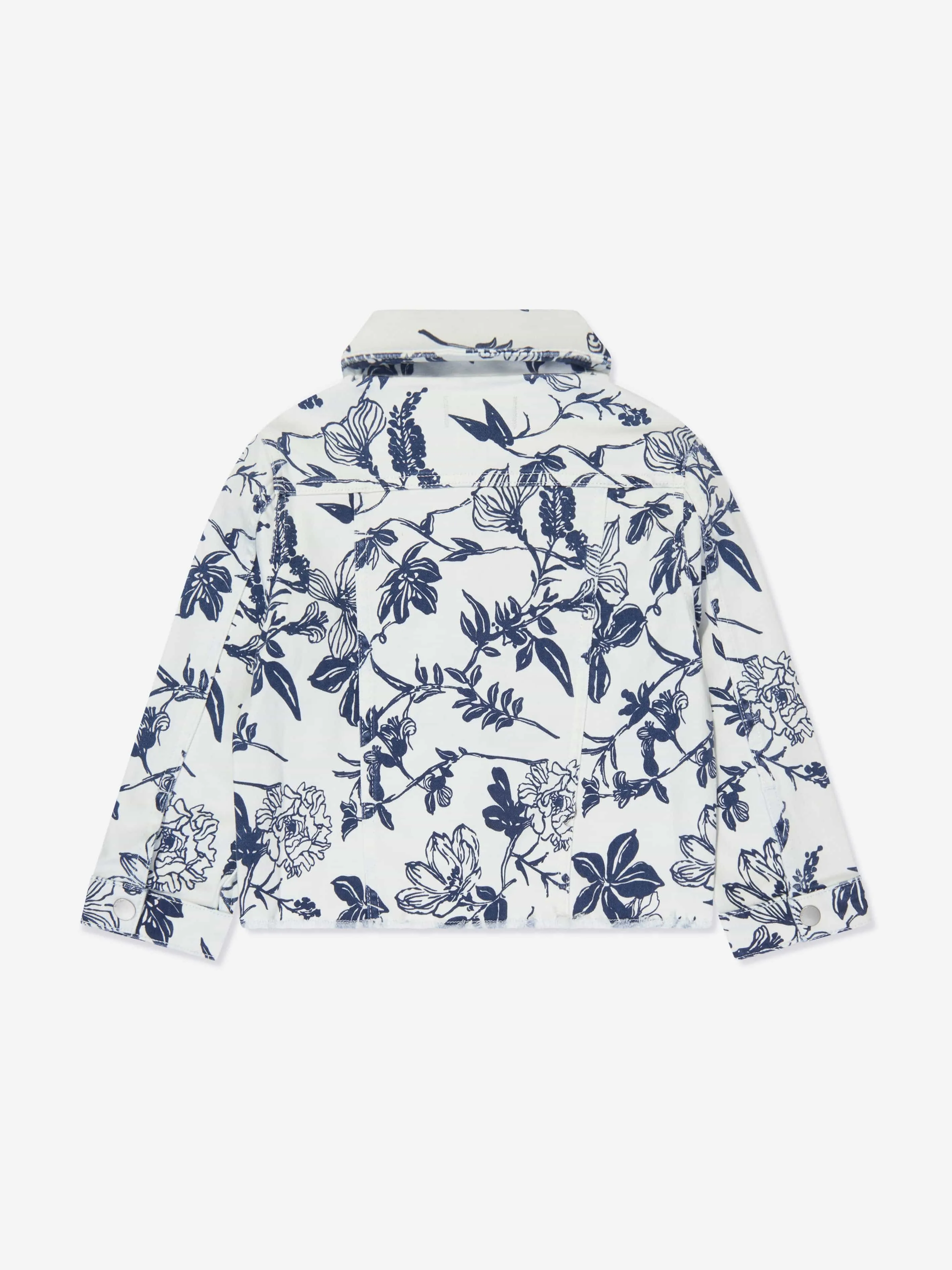 Veste Manning Florale DL1961 pour Filles en Blanc