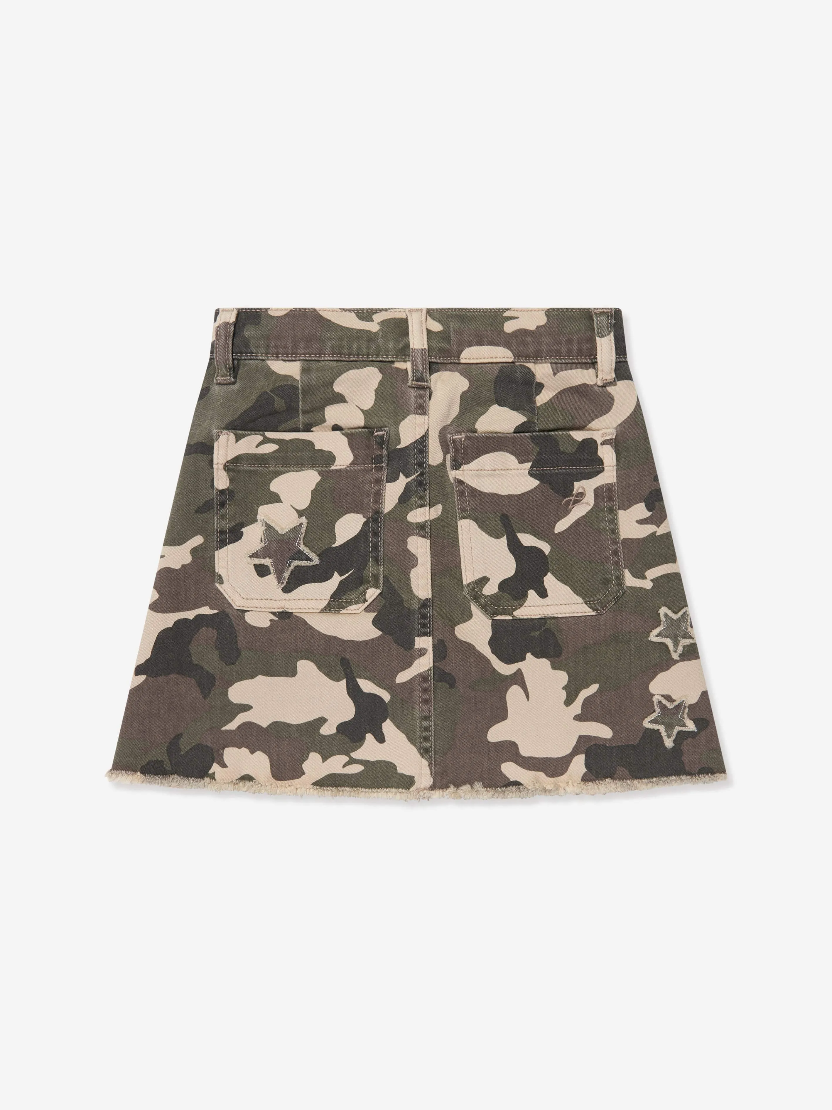 DL1961 Jupe Jenny Camouflage en Vert