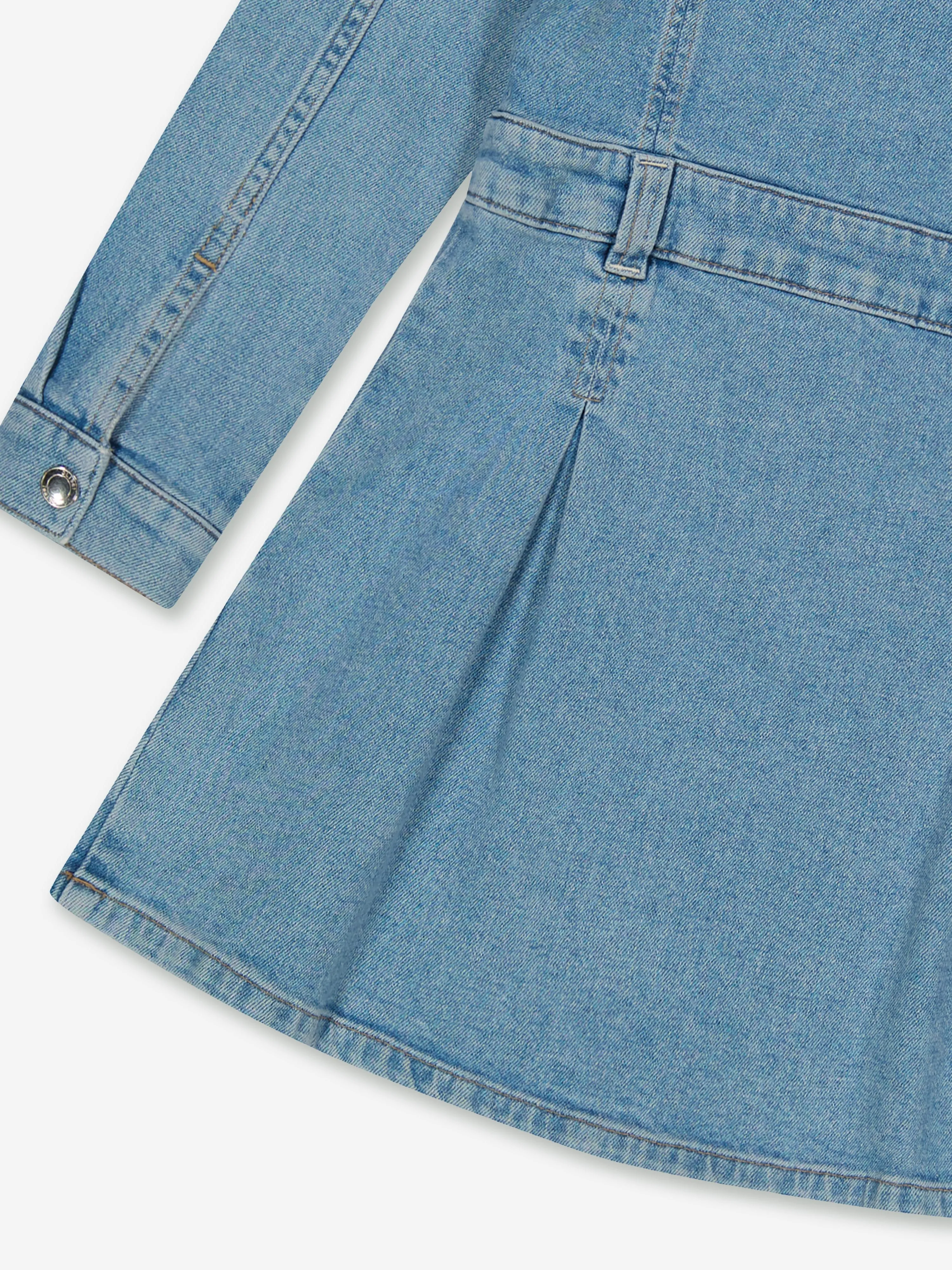 DL1961 Robe en Jean Manning pour Filles en Bleu